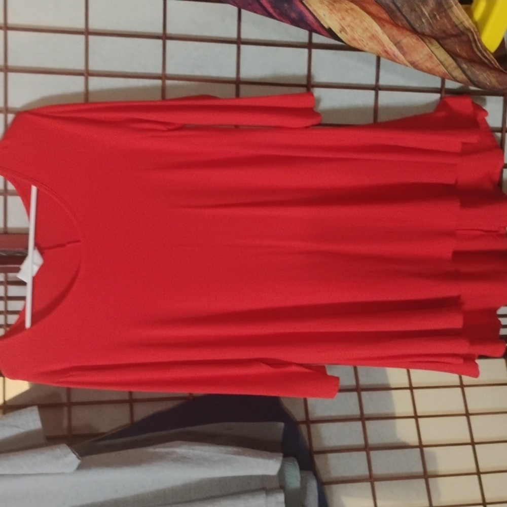 Red tunic
